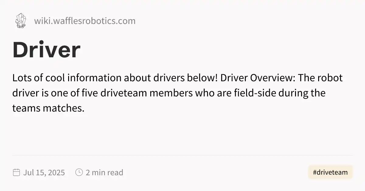 Driver